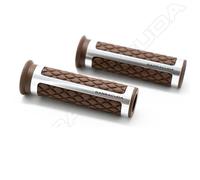 Barracuda Universal Classic Brown / Silver Vintage Old Cafe Handlebars