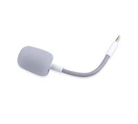 Barracuda X Mic Replacement for Razer Barracuda X Wireless Gaming Headphone,3.5mm Detachable Gaming Microphone Boom (White)