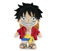 BARRADO One Piece - Soft Toy of the Characters of One Piece - 28cm, 11'02" - Luffy, Sanji, Roronoa Zoro - Super Soft Quality (Luffy)