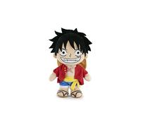 BARRADO One Piece - Soft Toy of the Characters of One Piece - 28cm, 11'02" - Luffy, Sanji, Roronoa Zoro - Super Soft Quality (Luffy)