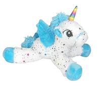 BARRADO - Plush 15'75 "/ 40cm Unicorn lying with Stars - Quality super soft (Blue)