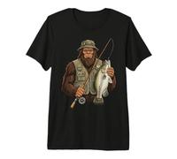 Barramundi Bigfoot Fisher Premium T-Shirt
