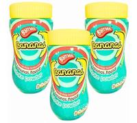 Barratt Banana Instant Milkshake Powder 300g x 3 - Classic Creamy Shake Mix with Vitamins & Folic Acid - Easy to Prepare, Family Drink with Welari Thank You Card | (3 Pack)