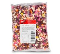 Barratt Dolly Mixture 3kg Bulk Sharing Bag | Assorted Fondant and Chewy Pieces | Classic Retro Confectionery for Party Bags and Gifting