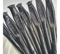 Barratt Hard Liquorice Sticks - Traditional black hard liquorice sticks (15 Sticks)