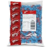 Barratt Jelly Spogs Bulk Bag - 3kg | Classic British Sweet Confectionery, Gummy, Fruity Chewy Candies for Parties & Sharing