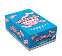 Barratt Milk Teeth Box 1.2kg (240 Pieces), Strawberry and Vanilla Flavour Gummy Sweets | Bulk Sharing Tub for Party Bags and Sweet Tables