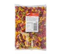 Barratt Mixed Fruit Flavour Jelly Beans 3kg Bulk Bag | Classic Vibrant Sweet Shop Treat | Ideal for Party Sharing Bowls & Gifting