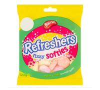 Barratt Refreshers Softies 120g x 12 Packs | Soft & Chewy Fruity Sweets | Classic Refreshers Flavour | Ideal for Sharing, Lunchboxes & Snacking