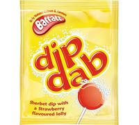 Barratt Dip Dab Sherbert Lolly Strawberry 23g