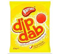 Barratt Sherbert DIB Dab Strawberry Lolly 23g