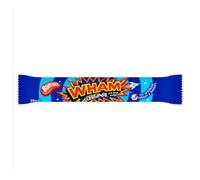 Barratt Wham Original with Sour Crystals 25g x 50 Bars | Retro Raspberry Chew Bars | Fizzy Sour Crystals | Perfect for Parties, Shops, Pick n Mix & Lunchboxes