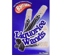 Barratt's & Taveners Bulk Bags & Boxes Of Sweets, Perfect for Parties, Weddings, Nights in, Retro & Classic Sweets (Barratt Liquorice Wands 75 Units)