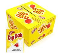 Barratt's & Taveners Bulk Bags & Boxes of Sweets, Perfect for Parties, Weddings, Nights in, Retro & Classic Sweets (Box of Dip Dabs 50 x 23g)