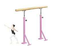 Barreballet Bar, Free Standing Ballet Bars, Height Adjustable Dance Stick, Dancing Stretching Barre, Floor-Mounted Dance Bar for Stretching, Ballet Training, Home, School