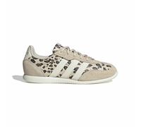 Barreda Lo Leather Trainers Animal ecru