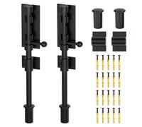 Barrel Bolt Latch, Sliding Bolt Gate Lock Door Latches Hardware, 9.6 Inch Heavy Duty Solid 304 Stainless Stee Door Lock for Fence/Wooden/Barn Door/Yard Door/Interior Door Latch