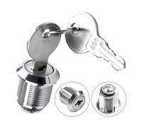 Barrel Cam Locks Cabinet Drawer Door Mail Box Furniture 16-30mm 2 Keys(C-30MM Fixed)
