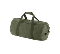 Barrel Canvas Duffle Bag Bagbase Green One Size