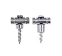 Barrel Guitar String Guides String Retainers Trees with Short and Tall Spacers for Most Electric Guitars, 2PCS new