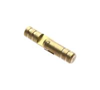 Barrel Hinge 10Pcs Cylindrical Copper Barrel Hinges Hidden Cabinet Concealed Invisible Brass for Furniture Hardware Jewelry Box Case(5x25mm)