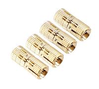 Barrel Hinge - 4Pcs/Pack Copper Brass Cabinet Gift Box Concealed Barrel Hinge 8mm 180° Opening Angle