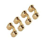 Barrel Hinge,Jadeshay 4pcs Hidden Hinges 180 Degree Opening Angle,8MM Cylindrical Brass Hinges Furniture Cabinet Door Hinge Concealed Hinge,for Jewelry Box DIY Hand Craft