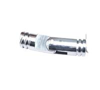 Barrel Hinges 10pcs Goldes/Silver Invisible Barrel Hinges Diameter 4/5mm Brass Hidden for Jewelry Box Cabinet Hardware, Cylinder Design(Silver 5x25mm)