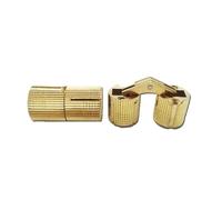 Barrel Hinges 1PCS Copper Cylindrical Hidden Cabinet Invisible Brass 8mm 10mm 12mm 14mm 16mm 18mm Door Small Box Hinge(16mm)