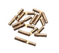 Barrel Hinges 20Pcs Jewelry Box Invisible Concealed Barrel Hinge Pure Copper Wine Wooden Case Supplies Furniture Hardware(4mmx25mm)