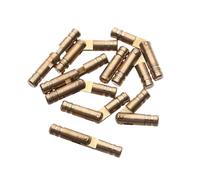 Barrel Hinges 30Pcs Barrel Hinges Cylindrical Hidden Jewelry Box Connector Concealed Invisible Brass Door for Furniture Hardware(4mmx25mm)
