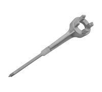 Barrel Key Opener - Metal Barrel Key, Reusable Bucket Tool, Portable Bung Cap Remover, Quick Assembly, Reliable Industrial Tool for 2 Inch / 3/4 Inch Oil Barrel Container