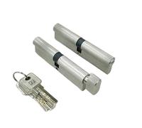 Barrel Lock 1 Pcs Door Cylinder 110cm Security Copper Lock Interior Bedroom Living Handle 5 Brass Key Locking(DC-110MM-SINGLE)