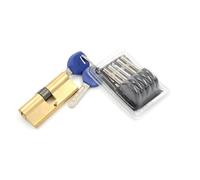 Barrel Lock 75MM 37.5/37.5 Brass Key Cylinder Door Lock Barrel Security Anti Snap