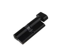 Barrel Lock All Brass Black Cylinder Lock Door Window Security 70 80 90 100mm Living Room Handle Customized Key(100mm)