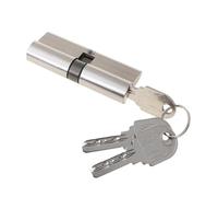 Barrel Lock Anti-Theft Door Lock Cylinder with Keys Single Open Interior for Doors(90mm)