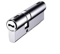 Barrel Lock Compound Super Lock Cylinder Hidden Cam 11mm Three Level Milling Teeth 4 Side Post 40 Unibody Shell Anti Violence Core(80mm 32.5mm-47.5mm)