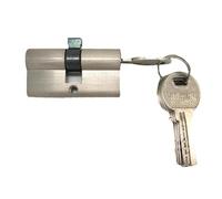 Barrel Lock Double Open Lock Door 60 70 80 90mm Cylinder Key Anti-Theft Entrance Brass Lengthened Core(90MM)