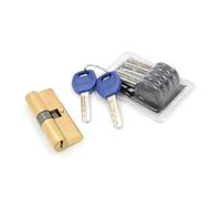 Barrel Lock Lock Cylinders 75MM 37.5/37.5 Brass Key Cylinder Door Barrel Security Anti Snap