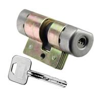 Barrel Lock Security Door Lock Core AFS Security Vintage Entrance Exterior Cylinder Pull Handle Body Universal(80(38-42))