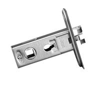 Barrel Lock Stainless Steel Single Tongue Lock Body,Three-Bolt Bolt, Silent, Margin 35/40/45/50mm,for Bathroom Door, Door Barrel(50mm)