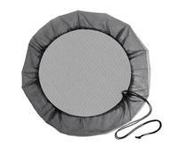 Barrel Net Cover - Bucket Tank Protector Mesh with Drawstring Eaves Protector for Outdoor Garden | Water Catcher to Prevent Fallen Leaves Tool Rain Leaf Filter with Drawstring for Reg