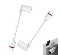 Barrel Plug to USB C Adapter - Pack of 2 Male Solar Panel to USB C Adapter - Portable Converter for Power Supply Electronic Devices, Electronic Devices Connection
