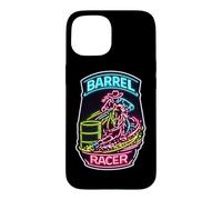 Barrel Racer Rodeo Turn and Burn Gift Case for iPhone 15