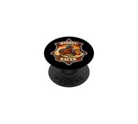 Barrel Racer Rodeo Turn and Burn Gift PopSockets Adhesive PopGrip