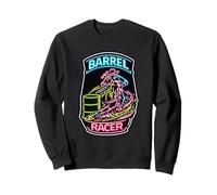 Barrel Racer Rodeo Turn and Burn Gift Sweatshirt