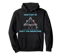 Barrel Racing Horse Riding - What Part Don't You Understand? Pullover Hoodie