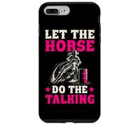 Barrel Racing Let the horse do the talking barrel racer girl Case for iPhone 7 Plus/8 Plus