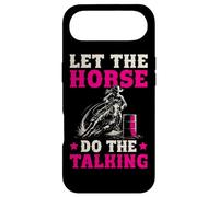 Barrel Racing Let the horse do the talking barrel racer girl Case for iPhone Air