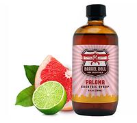 Barrel Roll Bar Essentials Cocktail Mixers - Paloma Cocktail Mix - All-Natural Paloma Drink Mix - USA Handcrafted Cocktail Syrups - Small Batch Cocktail Bitters with Real Cane Sugar - 8 Ounce